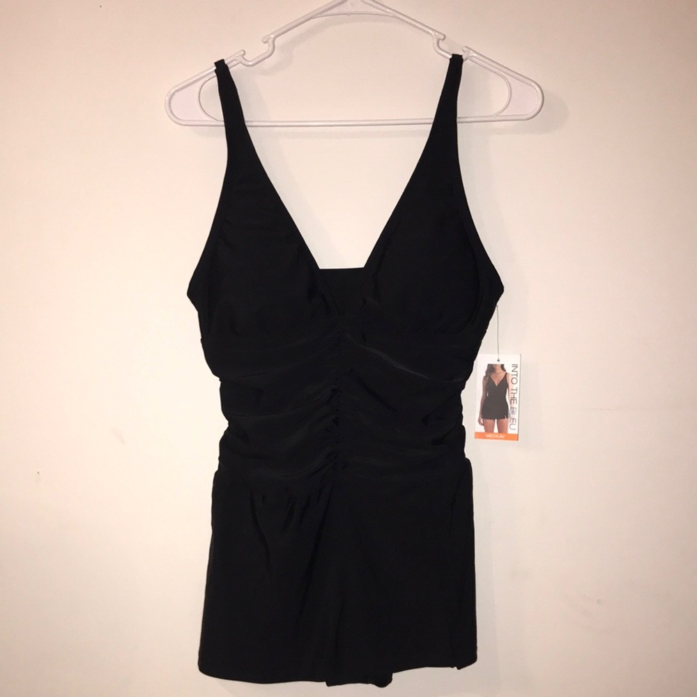 NWT!! Into The Bleu One-Piece Swimsuit Size Medium